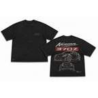 VQ NATION "370Z Heritage" Mineral Wash Tee