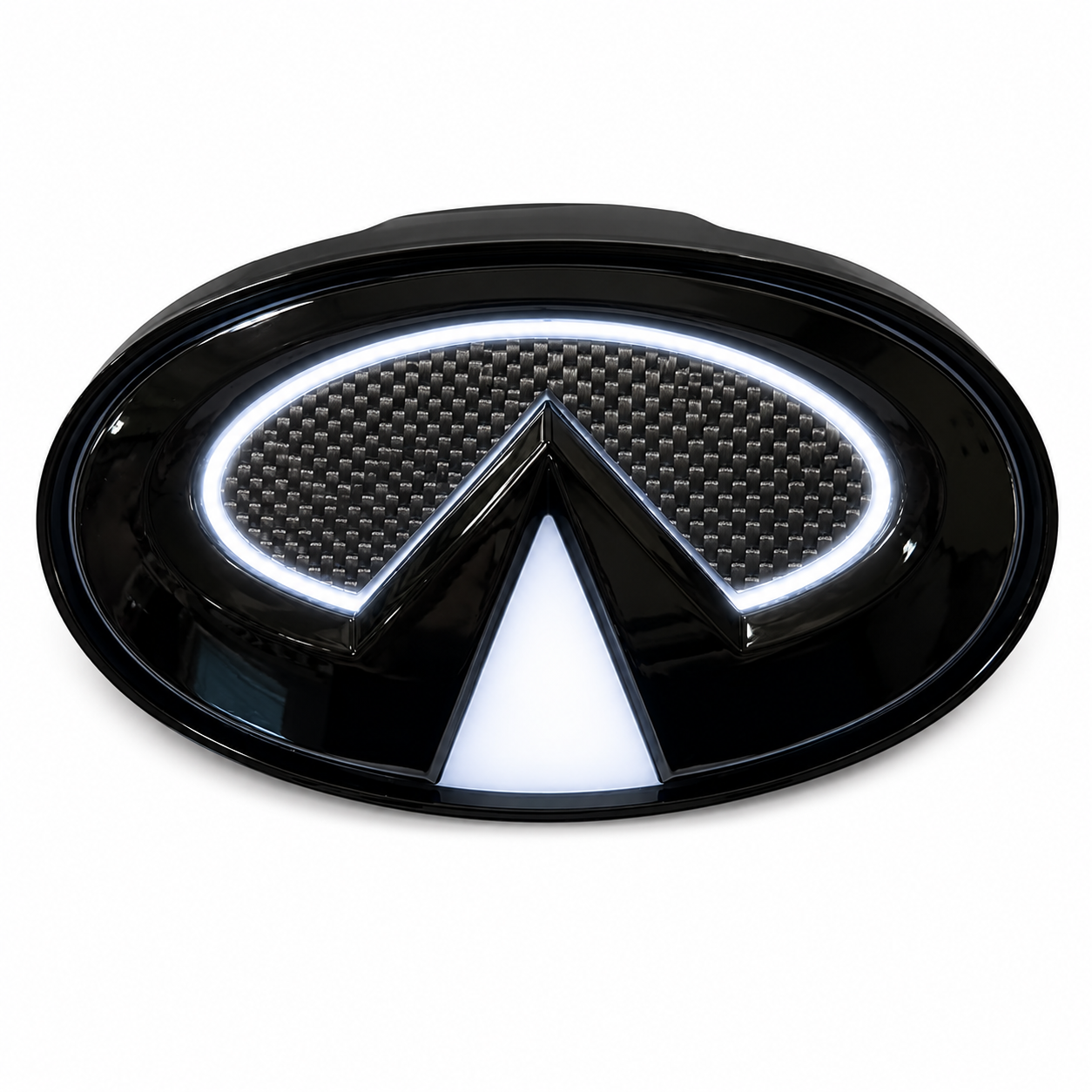 G37 LED Emblem 2010-2013 Sedan - White, RGB, & Carbon Fiber