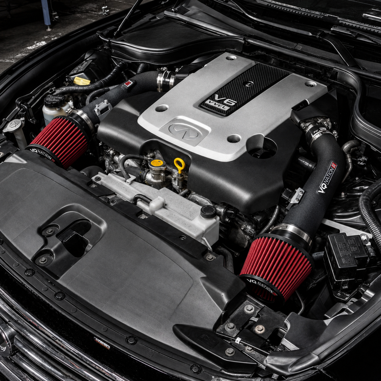 VQ NATION 2.5" Short Ram Intake Kit — Infiniti G37 / G35