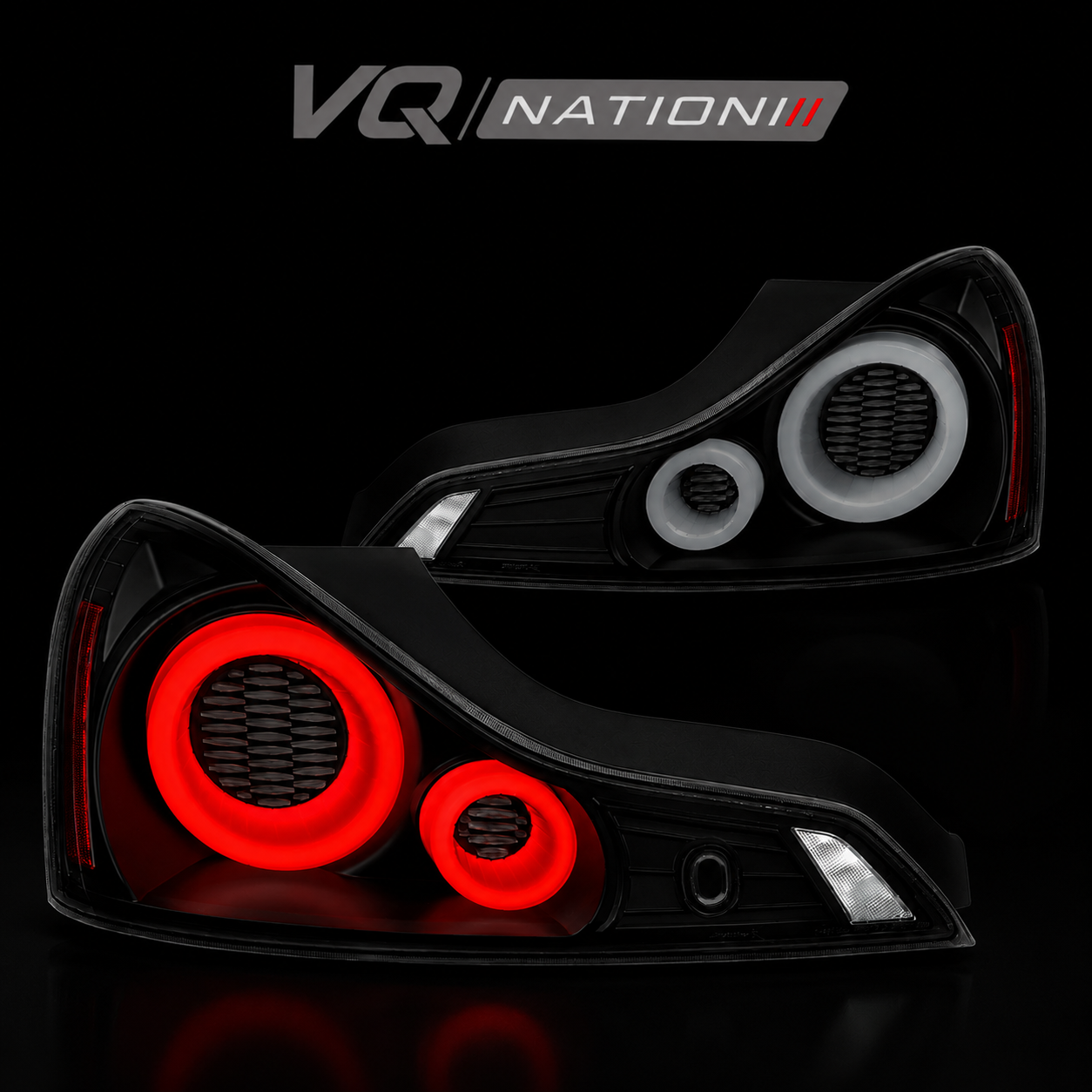 Sequential LED Halo Tail Lights — Infiniti G37 Coupe
