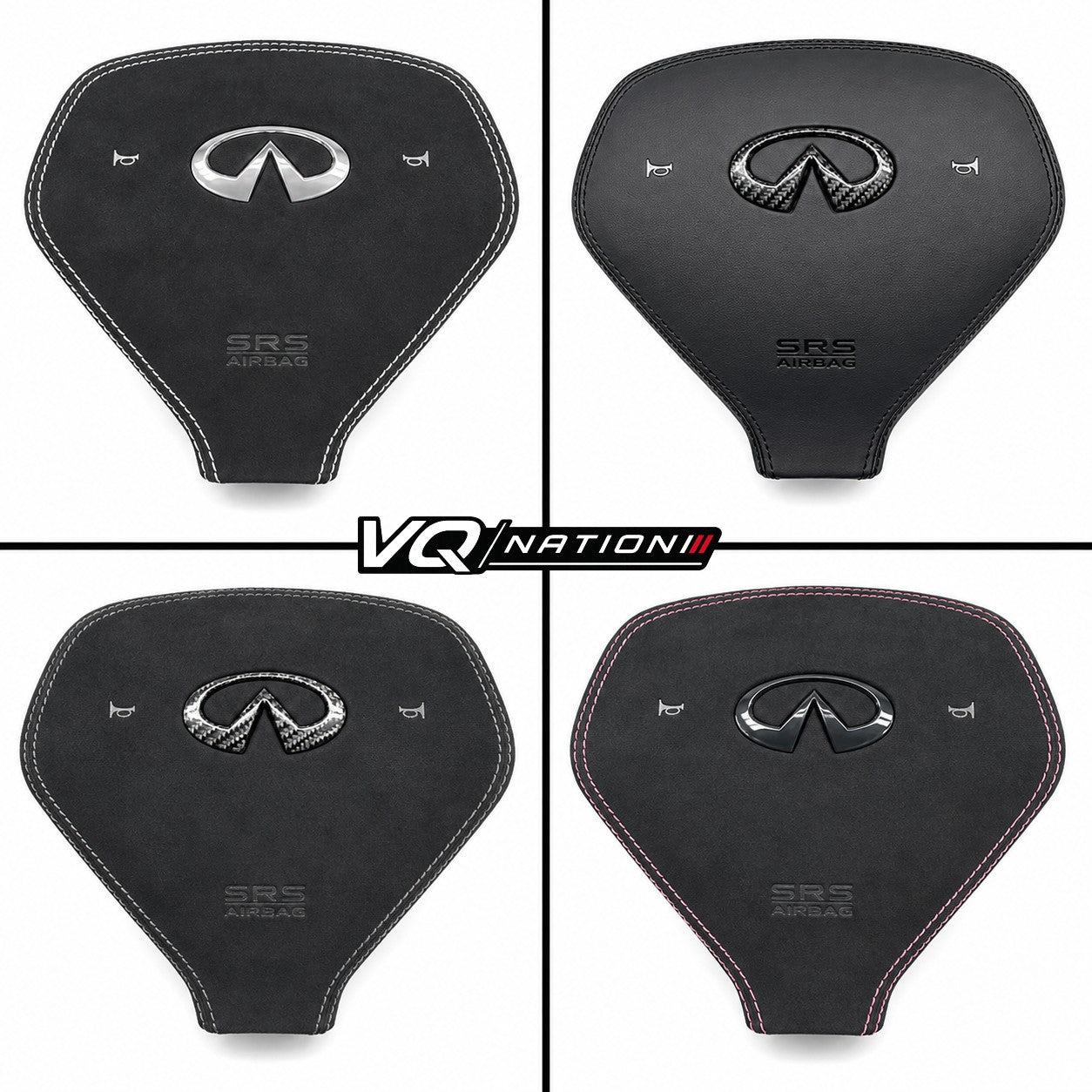 Custom Carbon Fiber Airbag Cover — Infiniti G37