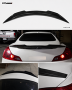 VQ NATION Carbon Fiber/Plain Black PSM Style Trunk Spoiler