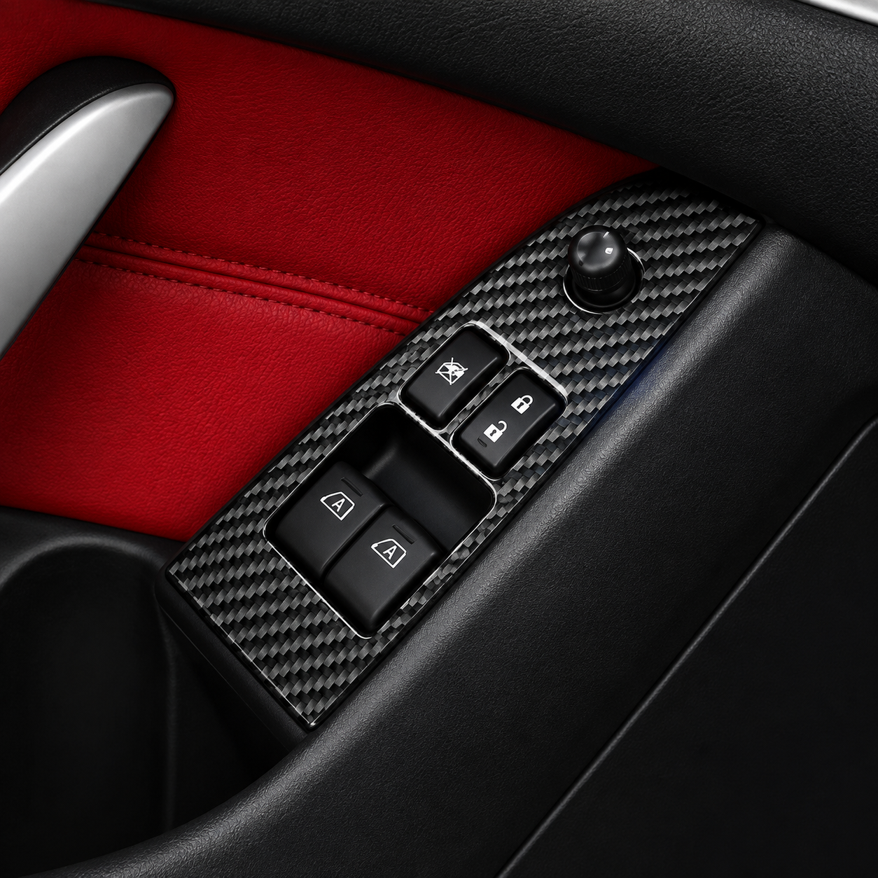 Carbon Fiber Interior Trim Kit — Infiniti G37 Coupe / G35