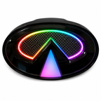 G37 LED Emblem 2010-2013 Sedan - White, RGB, & Carbon Fiber