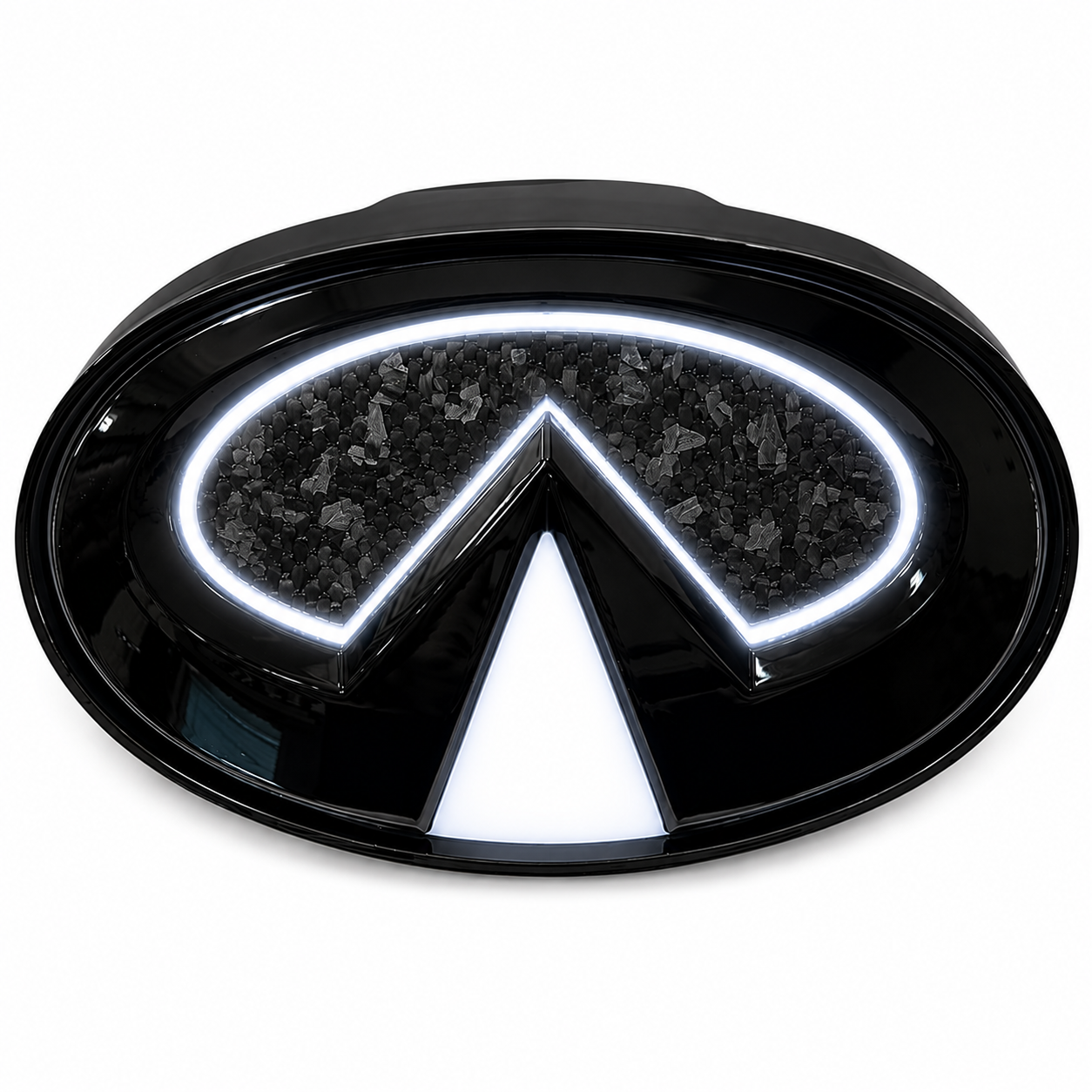 G37 LED Emblem 2010-2013 Sedan - White, RGB, & Carbon Fiber