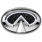 G37 LED Emblem 2010-2013 Sedan - White, RGB, & Carbon Fiber