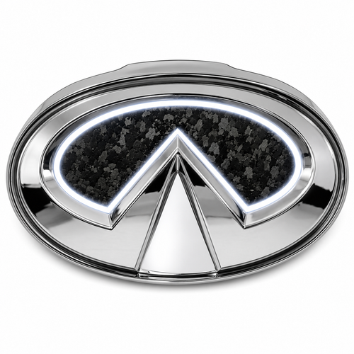 G37 LED Emblem 2010-2013 Sedan - White, RGB, & Carbon Fiber
