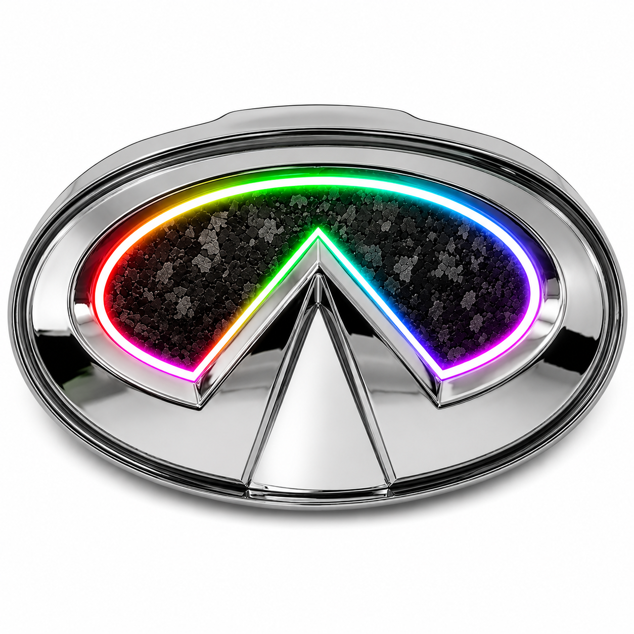 G37 LED Emblem 2010-2013 Sedan - White, RGB, & Carbon Fiber