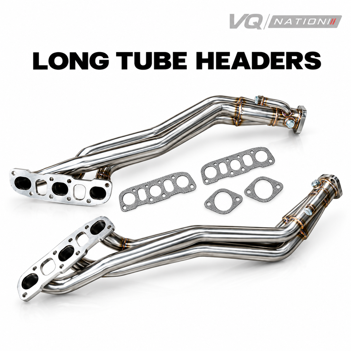 VQ NATION - High Performance Long Tube Exhaust Headers