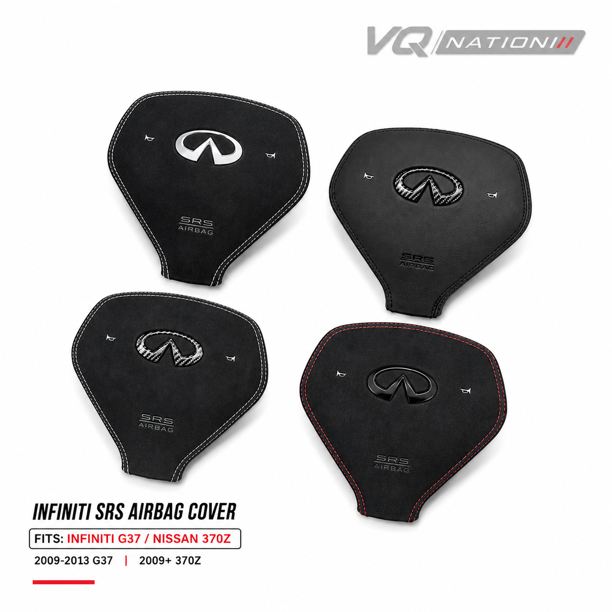 Custom Carbon Fiber Airbag Cover — Infiniti G37
