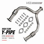 VQ NATION High-Flow Y-Pipe - Infiniti FX35 / G35 (VQ35)
