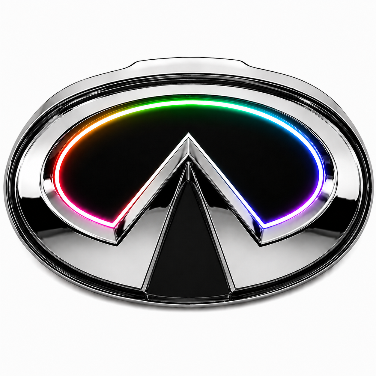 G37 LED Emblem 2008-2013 Coupe - White-RGB