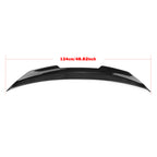 VQ NATION Carbon Fiber/Plain Black PSM Style Trunk Spoiler