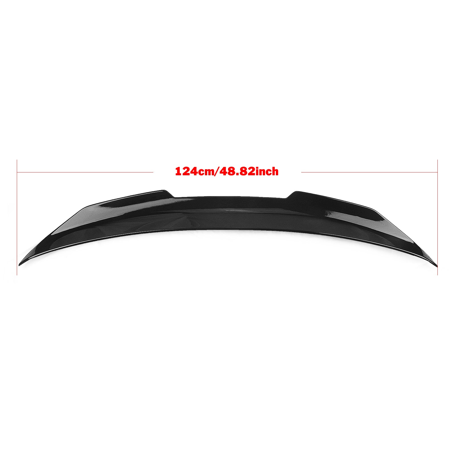 VQ NATION Carbon Fiber/Plain Black PSM Style Trunk Spoiler