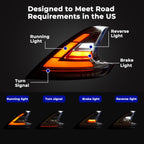 370z Sequential Full LED Tail-Lights