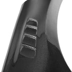 VQ NATION Carbon Fiber Porous Style Fenders — Nissan 370Z