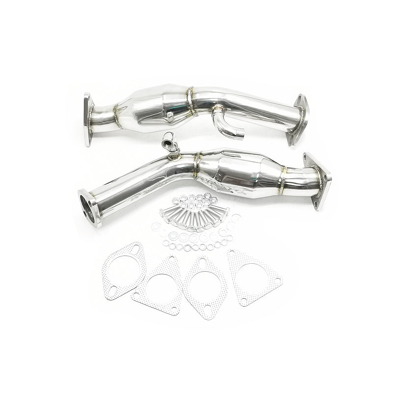 VQ NATION Resonated Test Pipes — Infiniti G37 / Nissan 370Z (VQ37VHR)