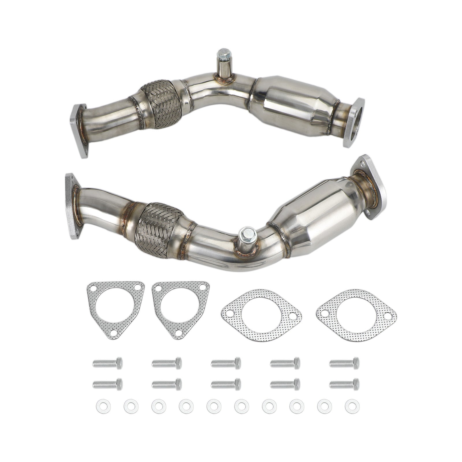 VQ NATION Resonated Test Pipes — Nissan 350Z / Infiniti G35