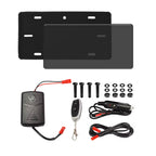 Electronic Blackout License Plate Cover