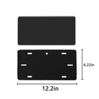 Electronic Blackout License Plate Cover