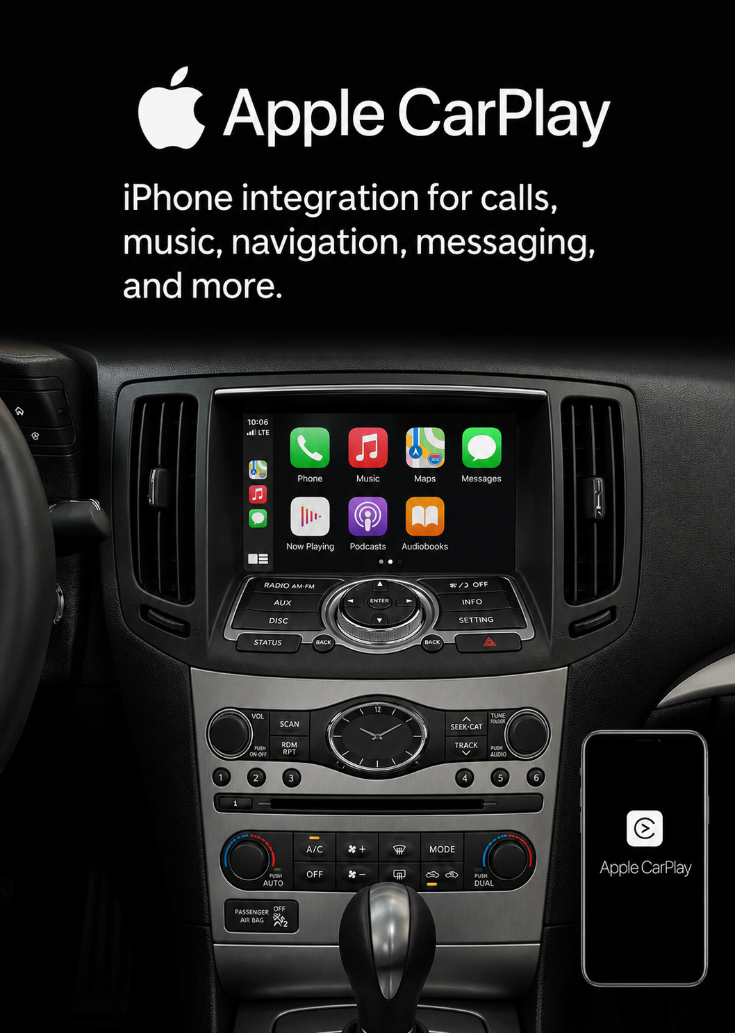 VQ NATION Apple Carplay/Android-Auto Interface Upgrade