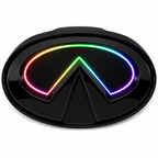 G37 LED Emblem 2008-2013 Coupe - White-RGB