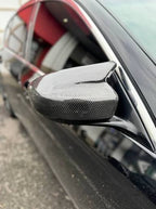 VQ NATION Real Carbon Fiber M-Style Mirror Caps — Infiniti G37
