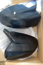 VQ NATION Real Carbon Fiber M-Style Mirror Caps — Infiniti G37