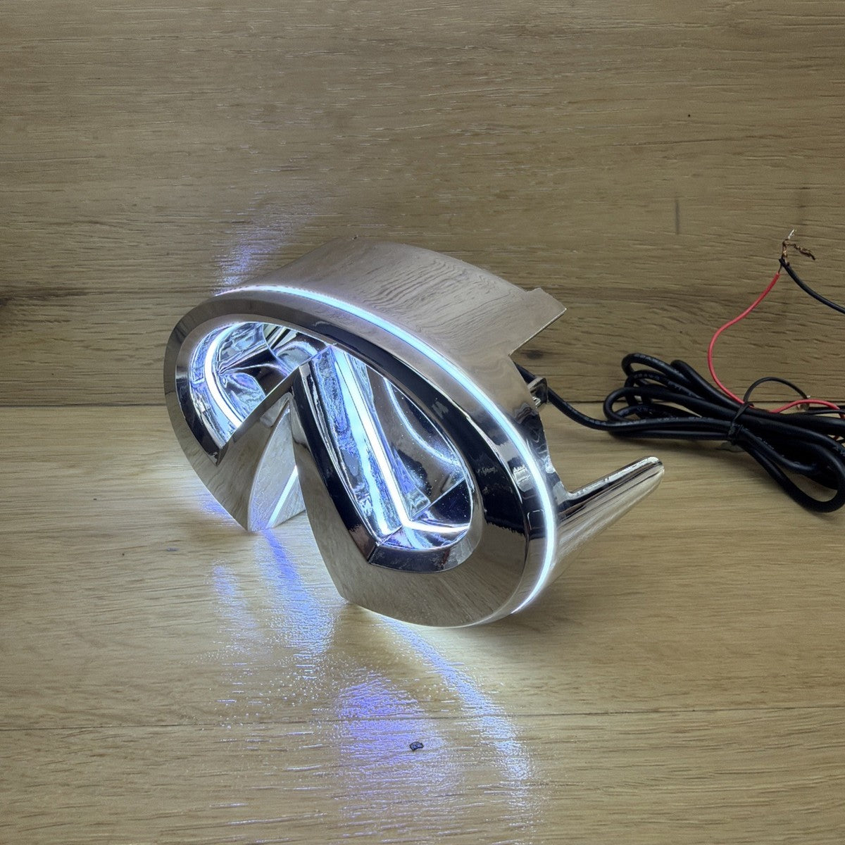 G37 LED Emblem 2008-2013 Coupe - White-RGB